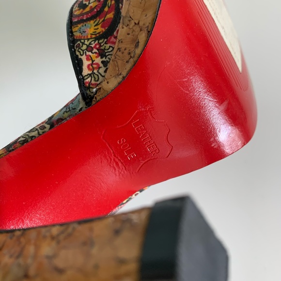 Unlisted brocade style print pumps - Picture 2 of 6